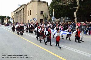 139- Rhodes- Defile Dodecanese grec